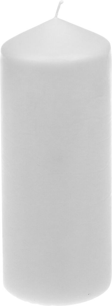 Stumpenkerzen Weiß 200/77 mm, 4 Stück Steinhart Kerzen in Produktbild 
