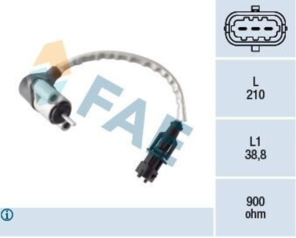 FAE 79383 Kurbelwellensensor Impulsgeber für LAND ROVER Discovery II (L318)