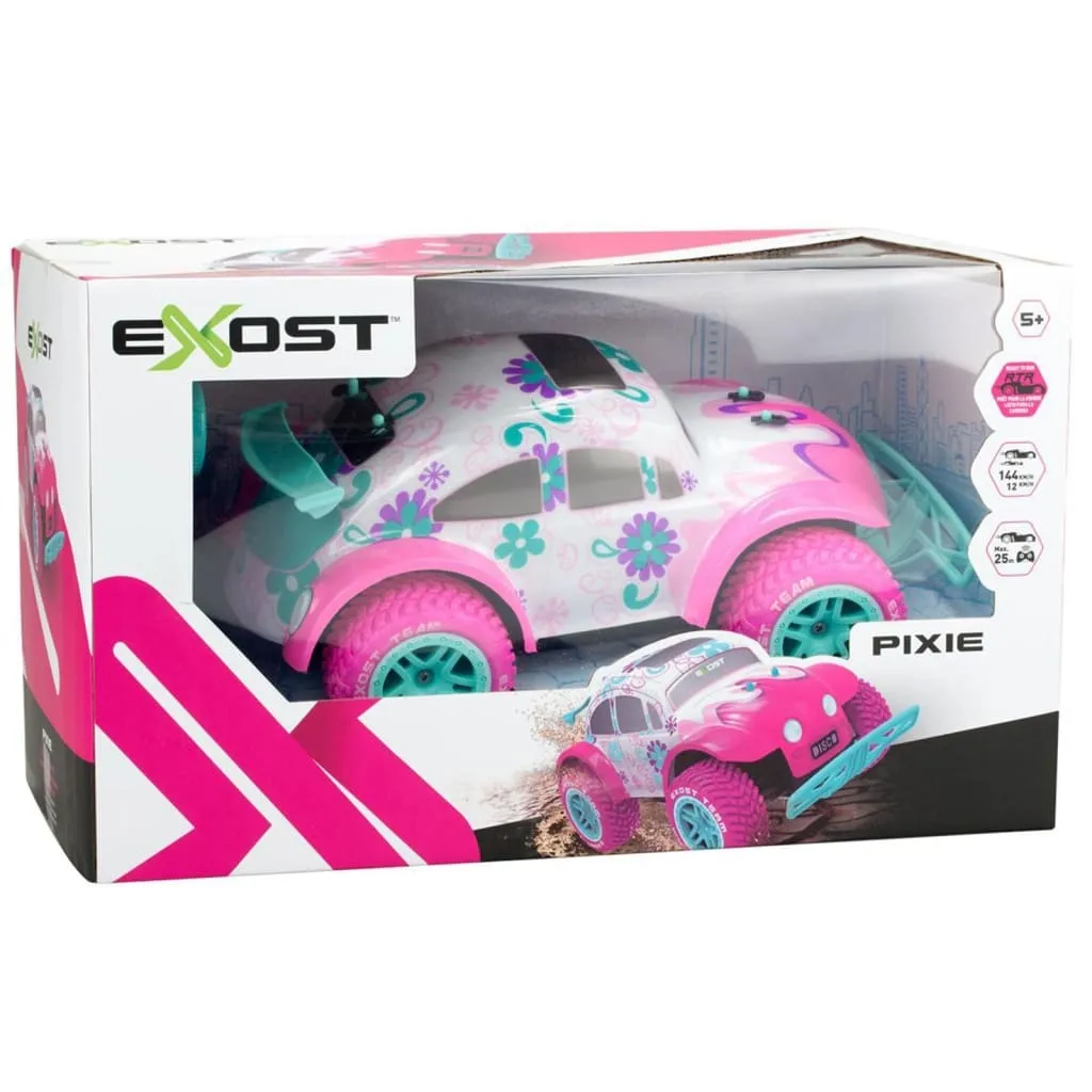 Exost Pixie Buggy Rose TE20227 : Voiture télécommandée tout-terrain 1/14
