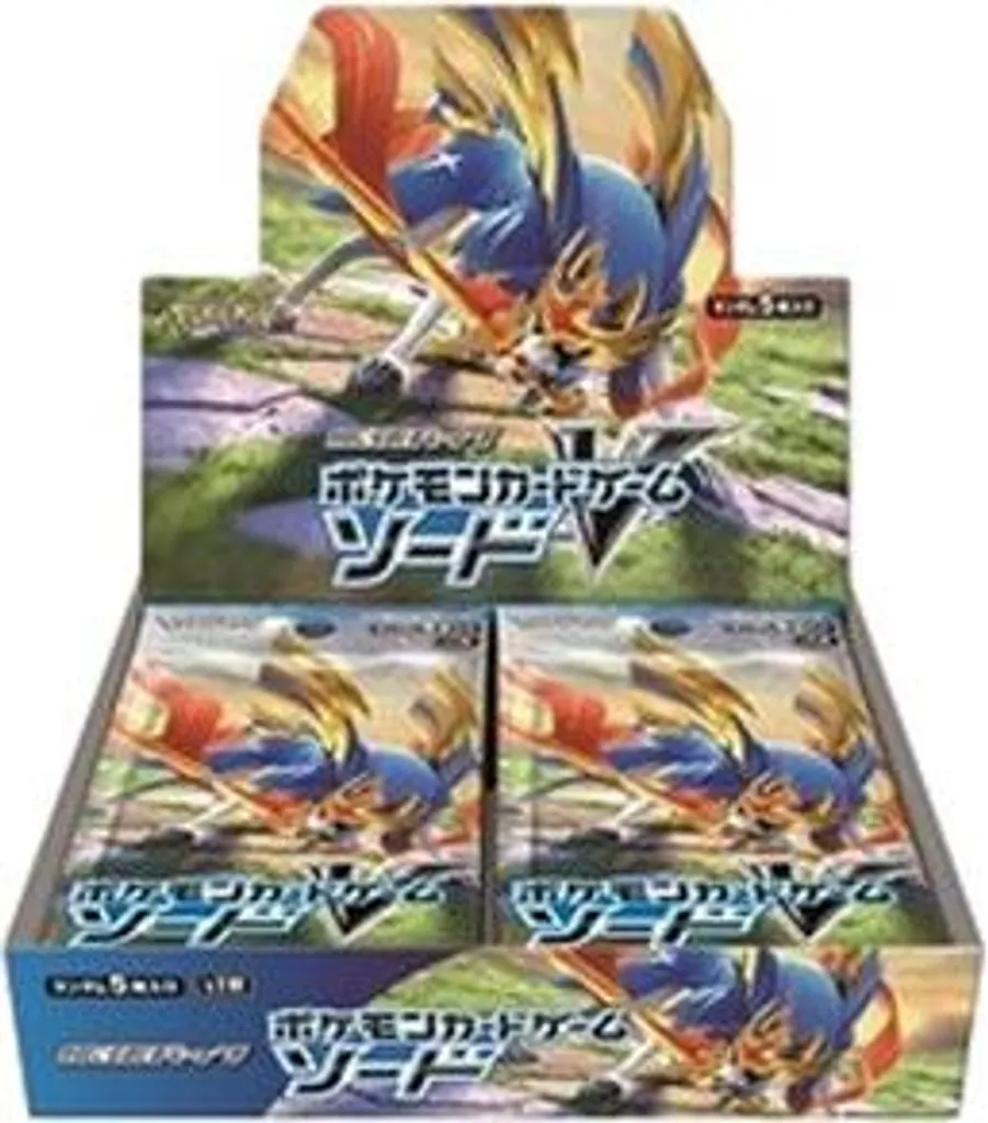 Booster Box Pokémon Épée et Bouclier en Chinois Traditionnel de 36 Packs