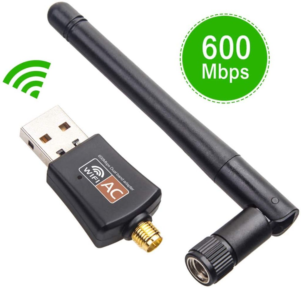 RT5572 Dualband-USB-WiFi-Adapter Drahtloses Netzwerk Internet-Dongle 300 Mbit/s 