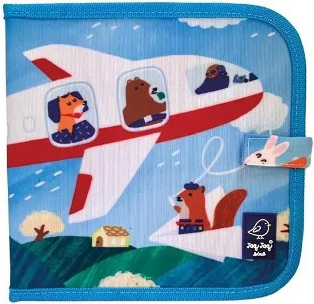 Kreidemalbuch Set mit 4 Kreiden Flieger