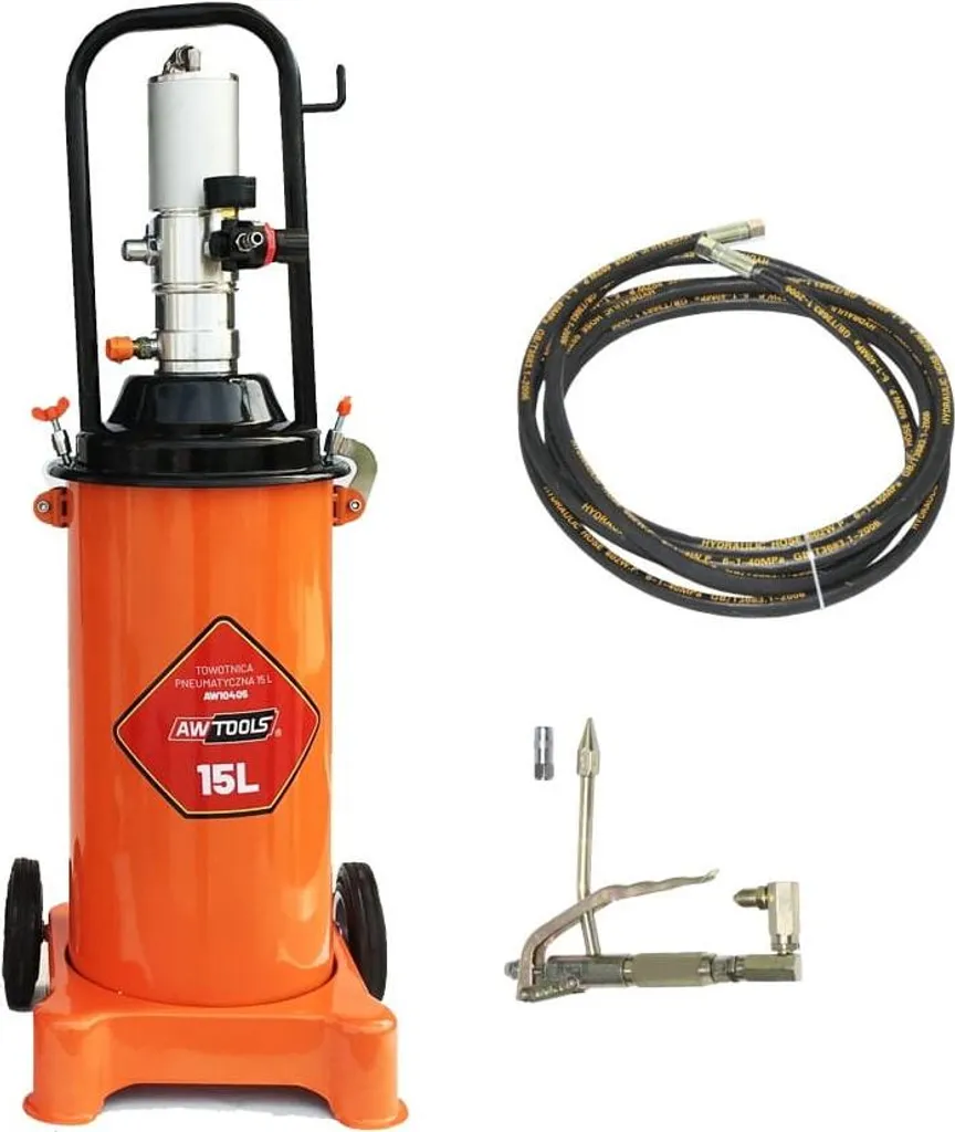 Équipement de Graissage Pneumatique 15L pour Garage Automobile et Ateliers