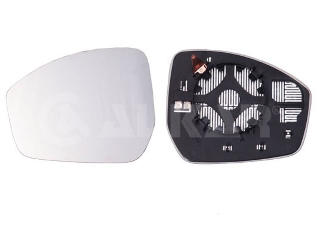 ALKAR Spiegelglas Außenspiegel Links für LAND ROVER Range Rover Evoque (L538) Beheizbar 6425054