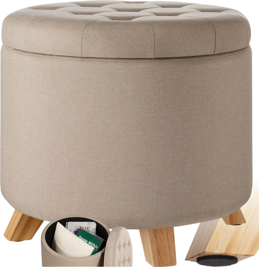 Stolička s úložným priestorom Suna 44,5 x 41,5 cm Obrázok produktu 9