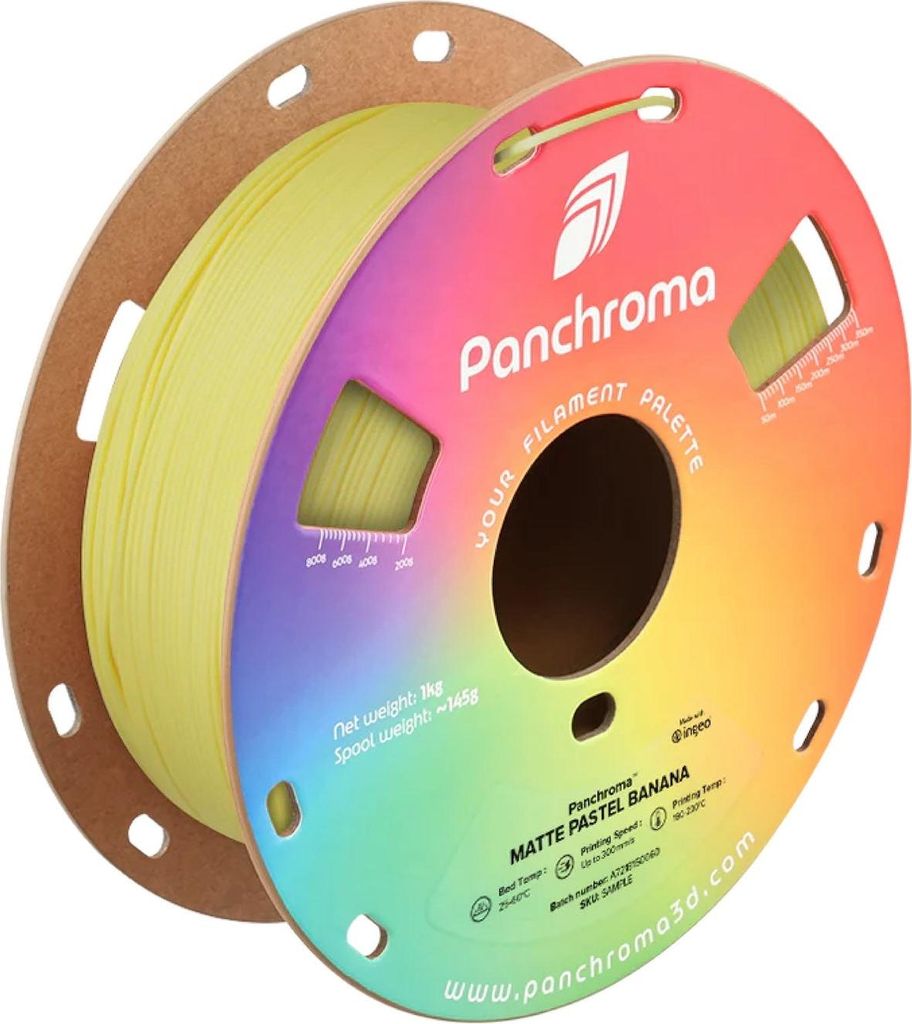 Polymaker Panchroma PLA Matte Pastel Banana 1.75 mm 1KG