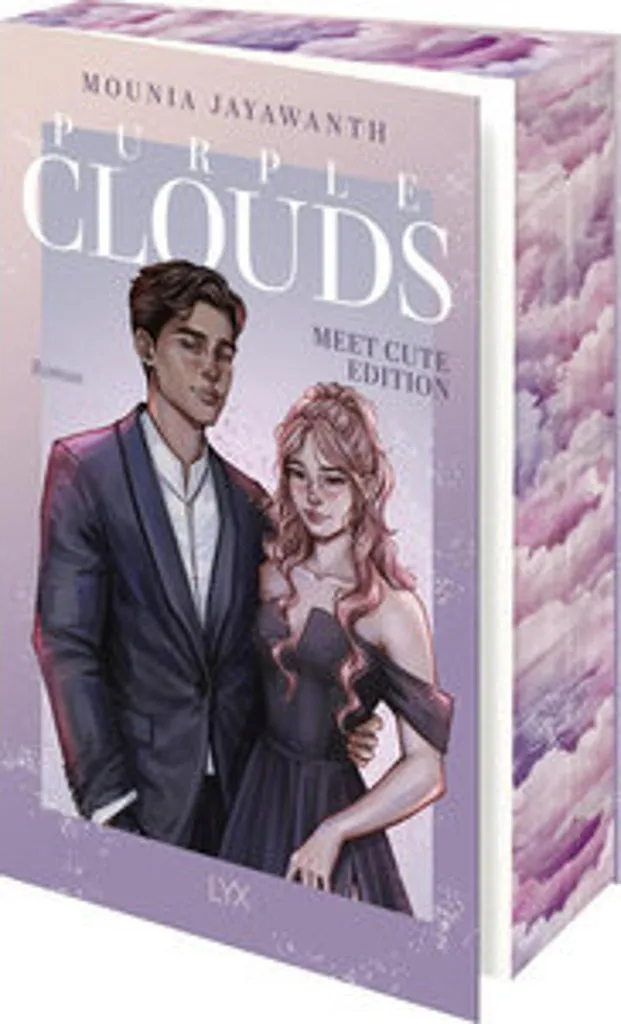 Coque Purple Clouds Meet Cute - Protection Smartphone Motif Nuages Violets