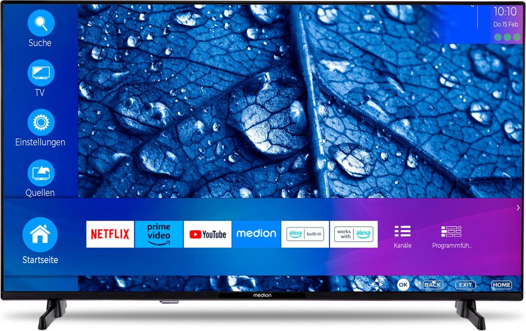 MEDION P14351 (MD 29233) 108 cm (43 Zoll) Full HD Fernseher Produktbild 
