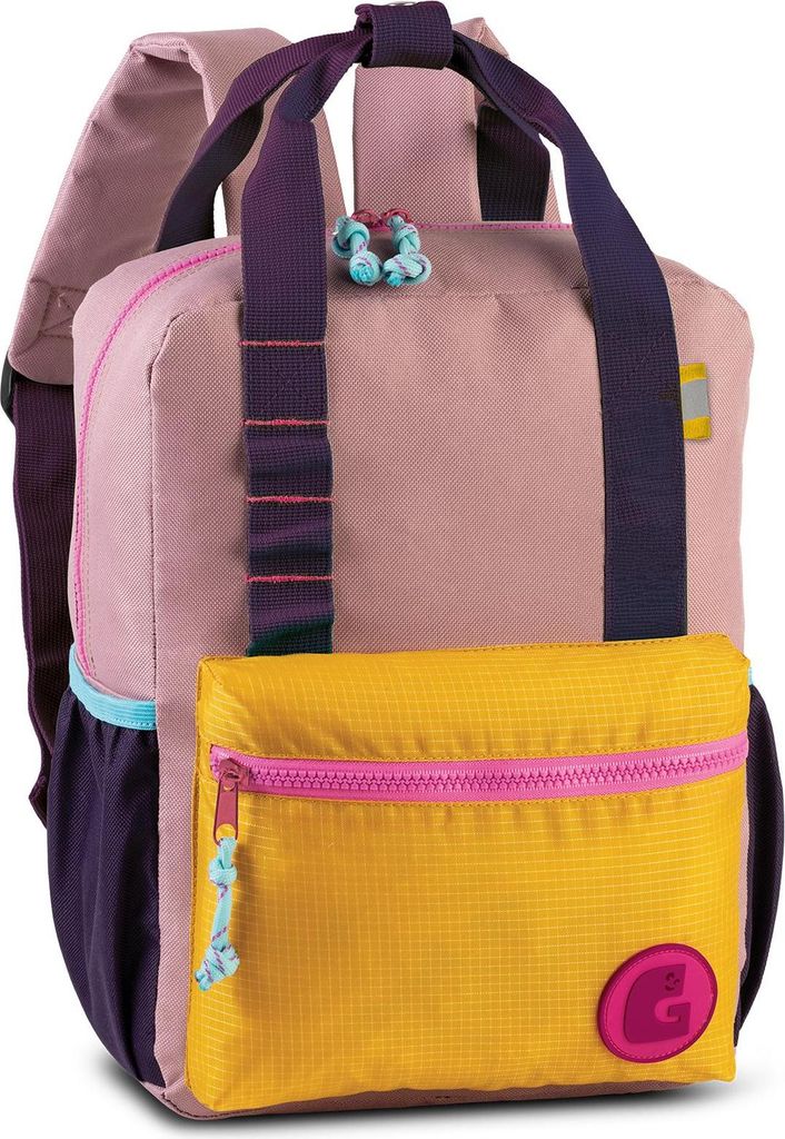 Glühwürmchen Kinderrucksack: Altrosa/Ocker Produktbild 