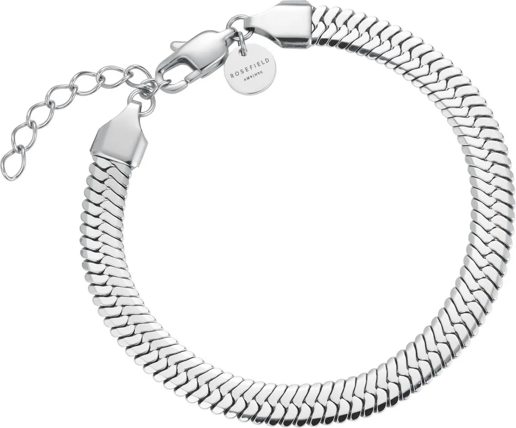 Bracelet Femme Rhodié Rosefield JBLSS-J1190 - Éclat Durable et Design