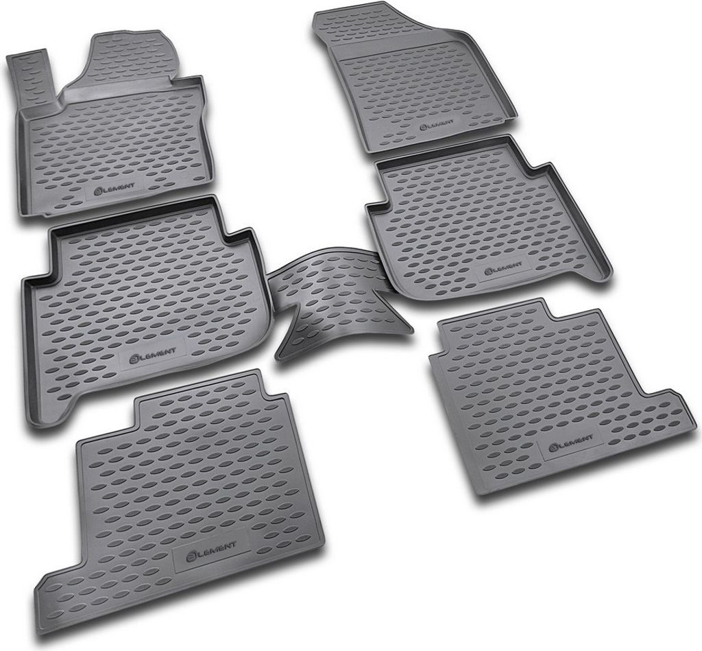 ELEMENT gumowe dywaniki podłogowe 3D do VOLKSWAGEN Touran, Zdjęcie produktu 