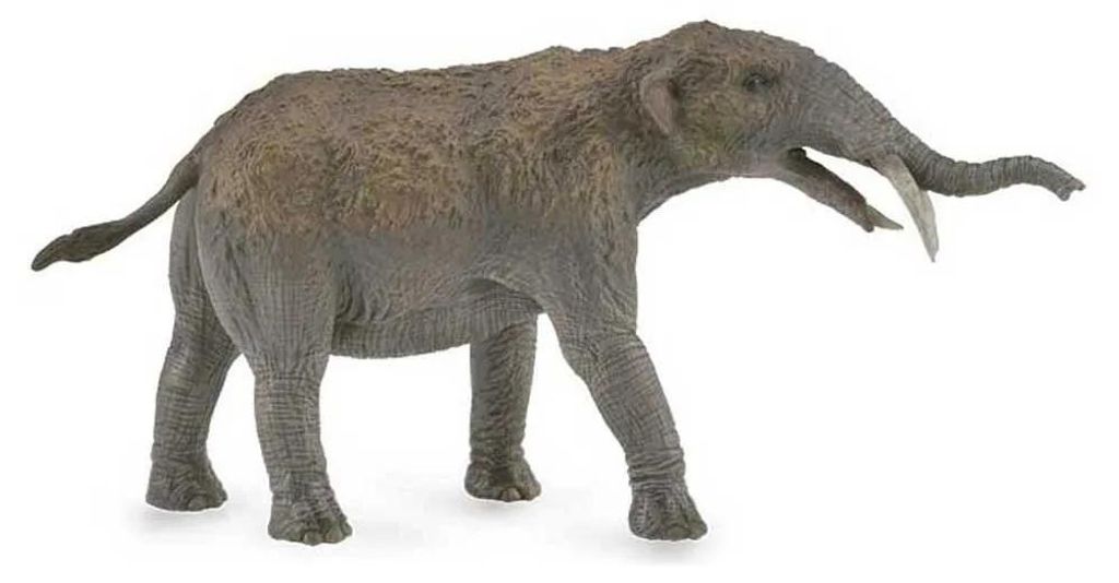 Collecta Deluxe Gomphotherium figuur, schaal 1:20, grijs. Productafbeelding 