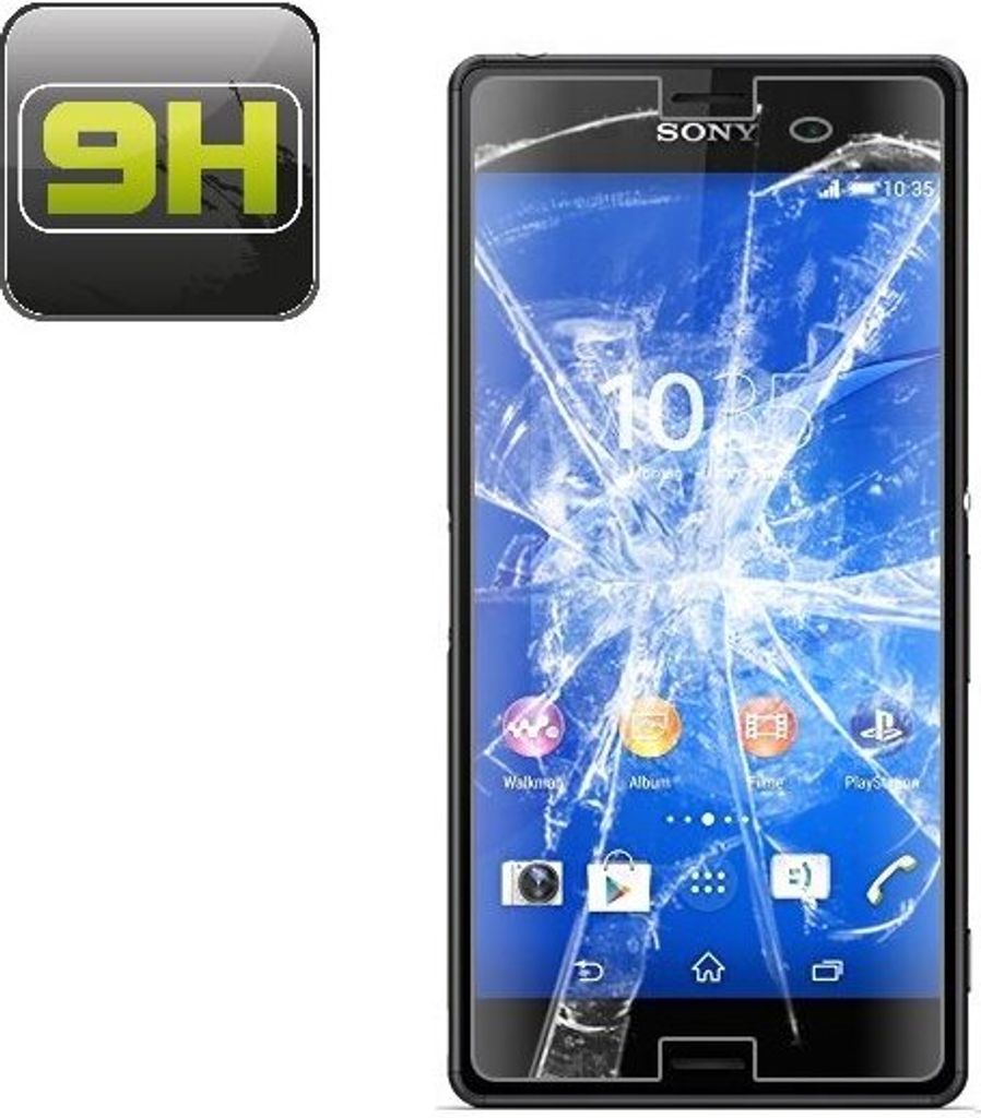 6x 9H Hartglas für Sony Xperia Z3 Panzerfolie Schutzglas Displayglas HD KLAR Panzerglas Schutzfolie