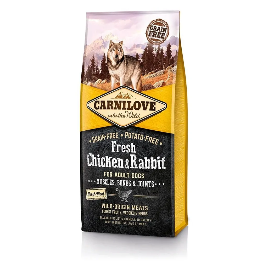 Offerta Carnilove Fresh Pollo e Coniglio 12kg - Prezzo Imbattibile - 4