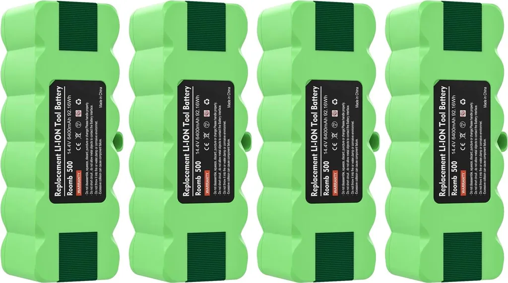 Test Batteria Hoover 6400mAh per iRobot Roomba (4 pz) - Recensione