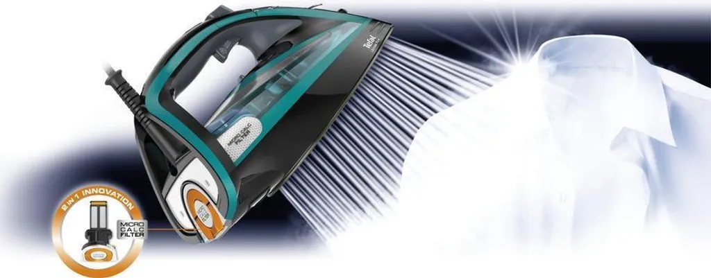 Dites adieu aux taches de calcaire avec le fer vapeur Tefal Ultimate Pure