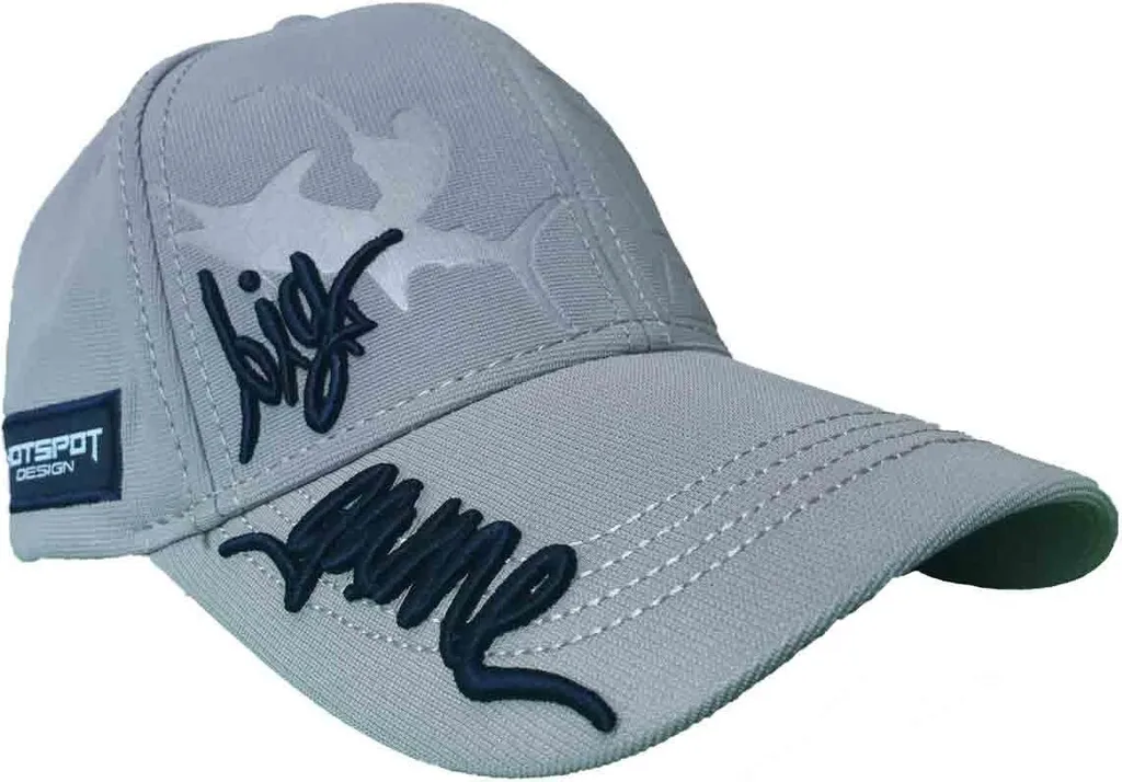 Cappello Tecnico Pesca Hotspot Design Big Game Grigio Ottoman