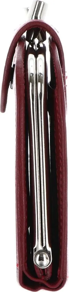 Portafoglio RFID Golden Head Polo Rosso - Nappa Bovina Certificata - 8