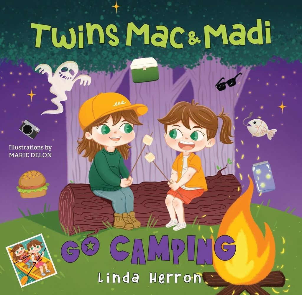 Twins Mac & Madi Go Camping