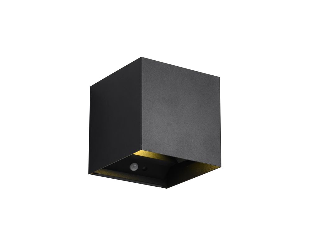 Reality Talent LED Wandleuchte  2x0,5W 10cm Schwarz Matt Produktbild 