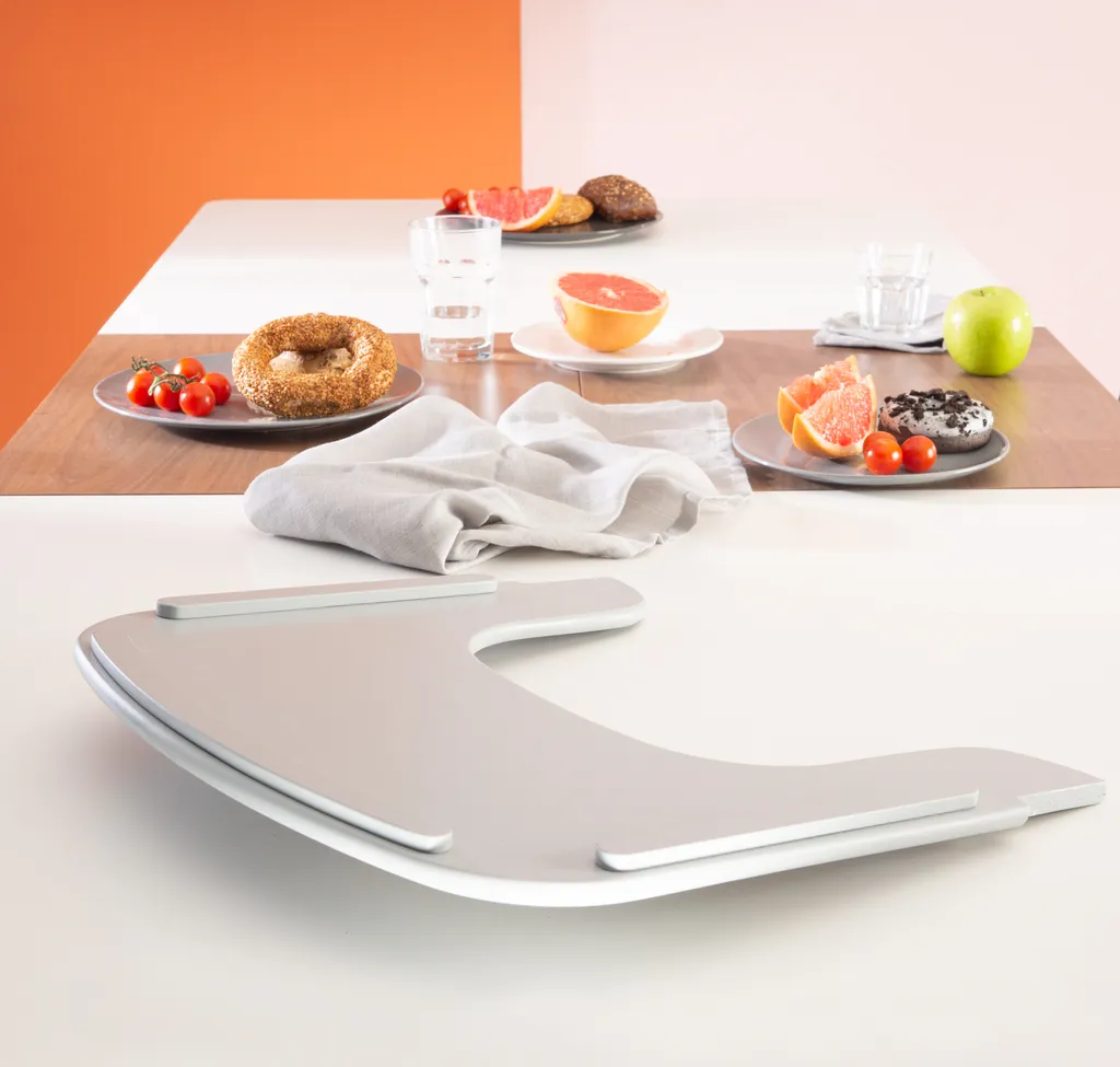 tavola da pranzo roba taupe, prolungamento per 'Sit Up Flex' - 2