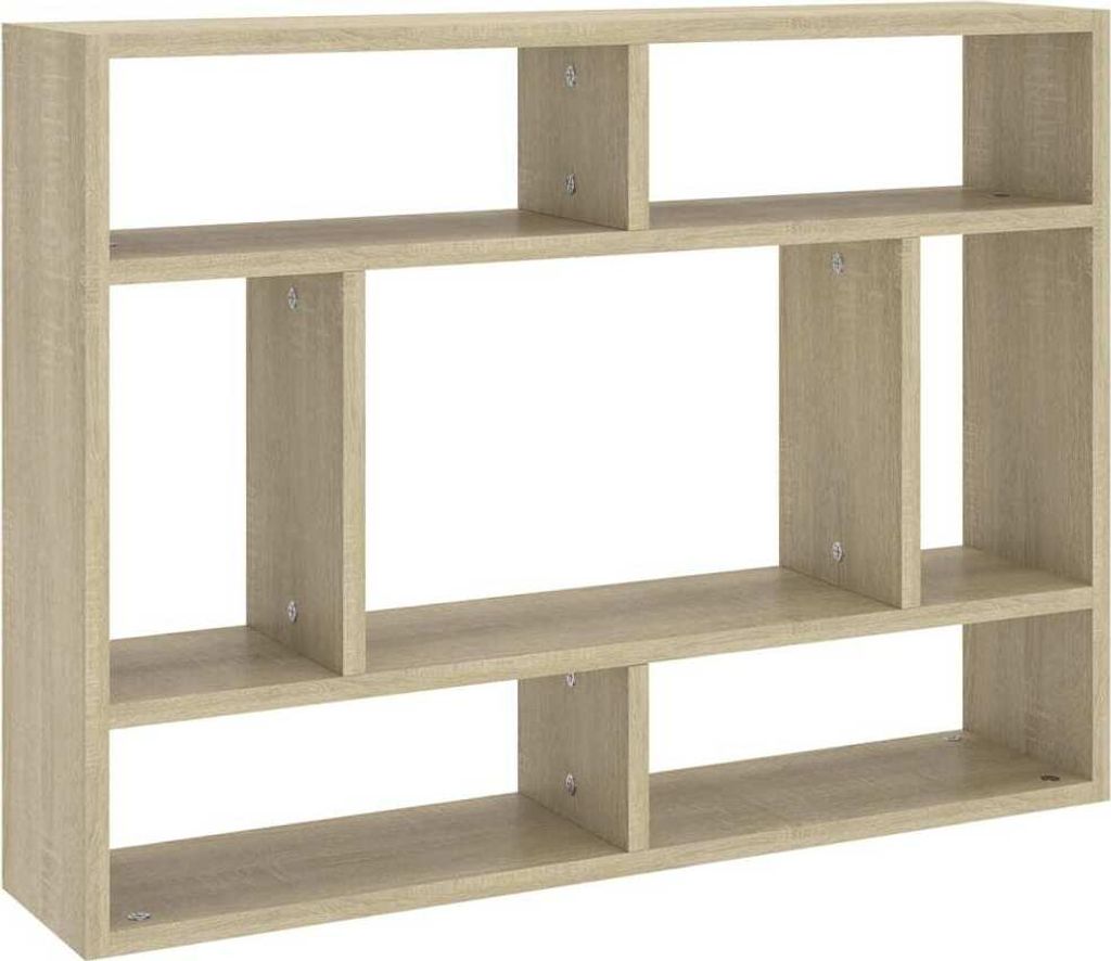 vidaXL Étagère murale Chêne Sonoma 75x16x55 cm Bois Image du produit 