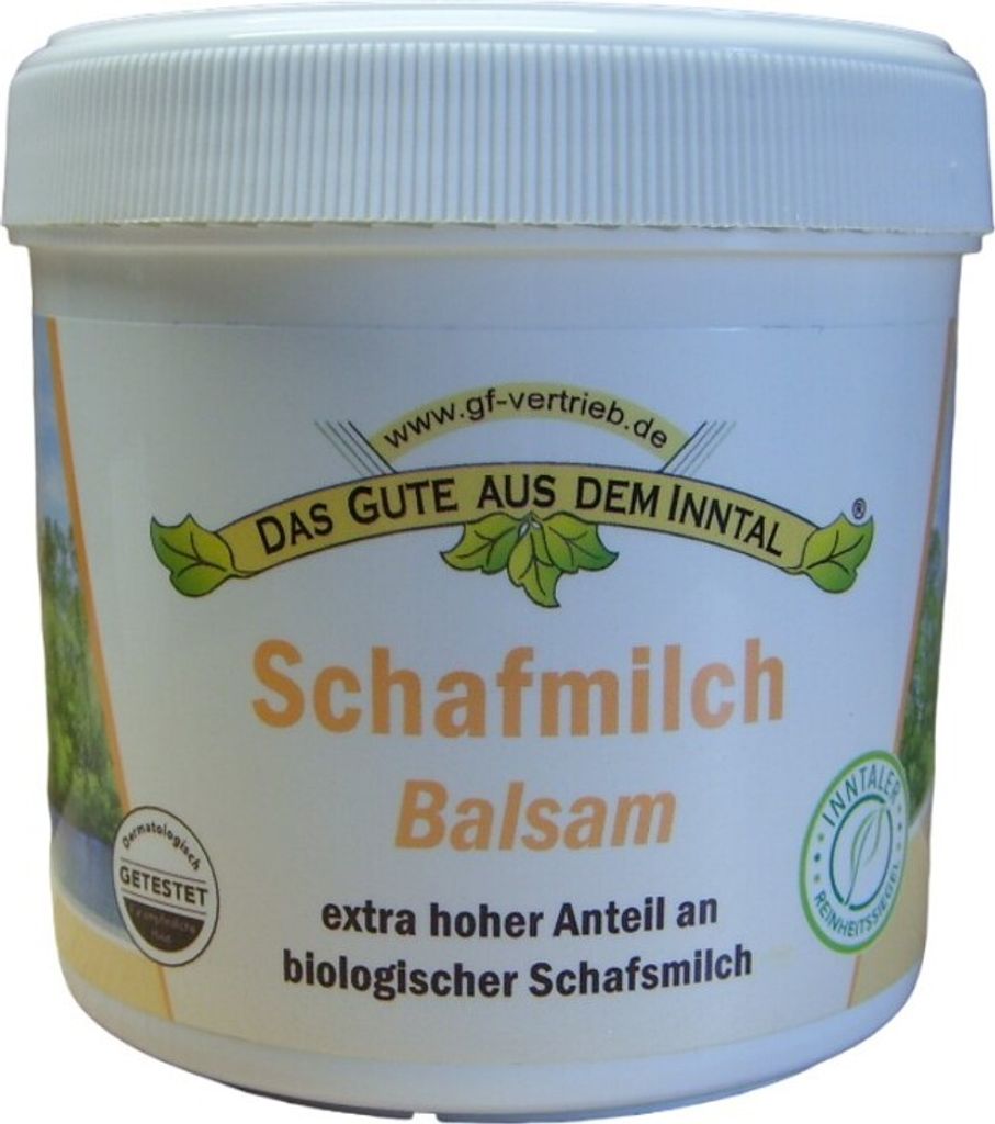 Hautpflege Balsam mit biologischer Schafmilch für Gesicht & Produktbild 