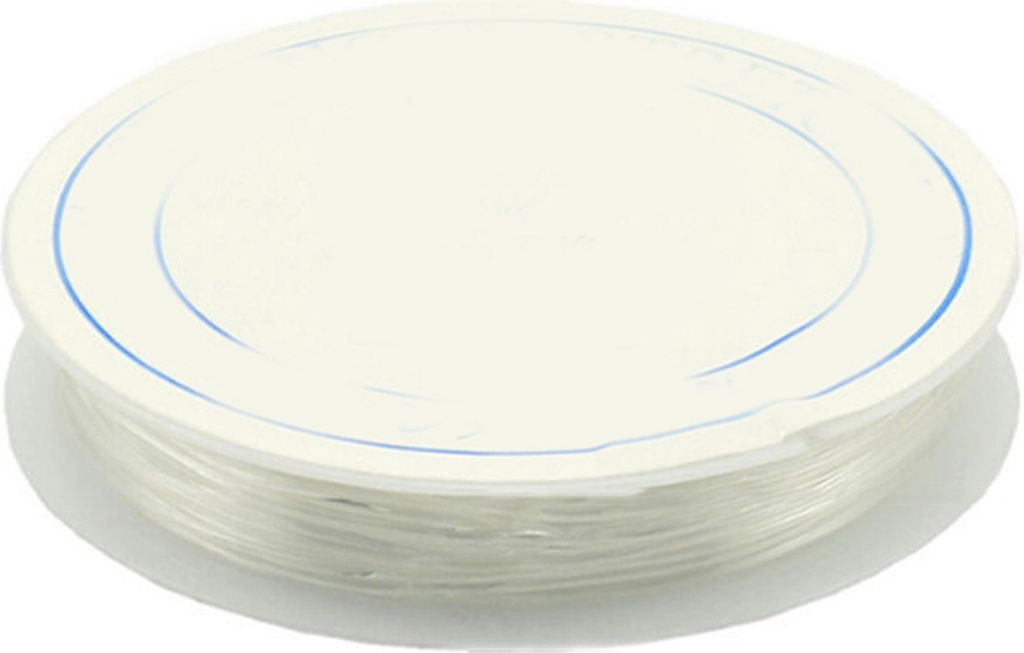 Dehnbar Spulen elastischer Streich Perlenkabel Schmuck handgefertigtes Handwerksbehörde-Größen:0.7mm