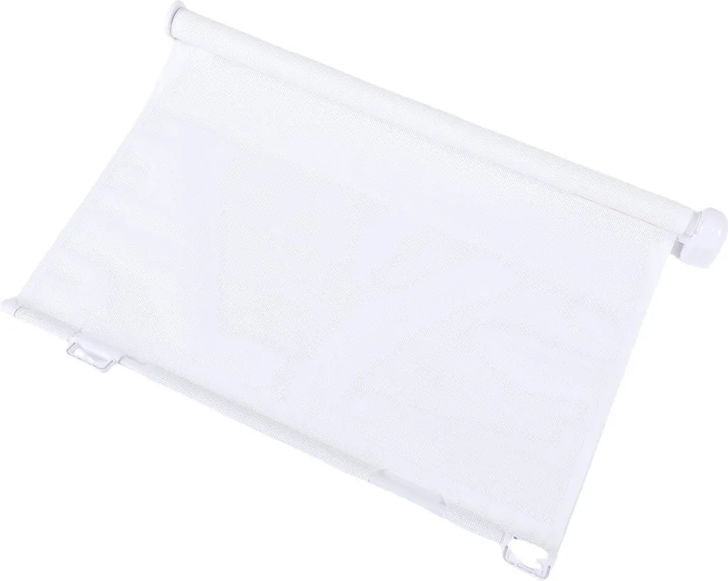 Barrière rétractable 140 cm pour chien et chat, sécurité escalier - 3