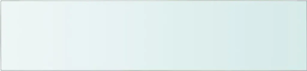 Ripiano in Vetro per Negozi 110x25 cm - Mensola Espositiva Professionale - 2