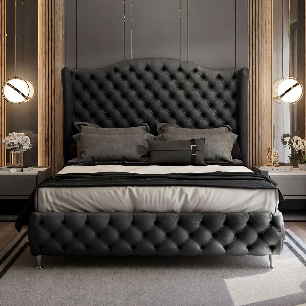 Gepolstertes Bett IMPERIAL 200x200 cm Madrid 9100
