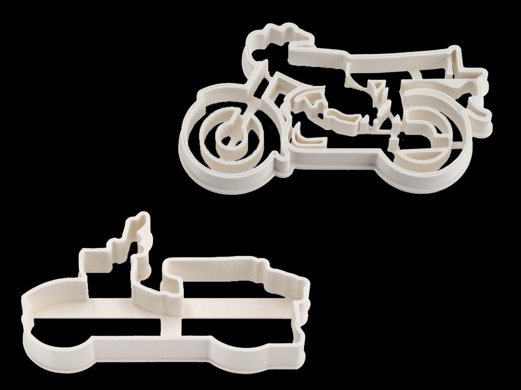 Set: 2x AKF Plätzchen Ausstechform, Keksausstecher - S51 und Schwalbe