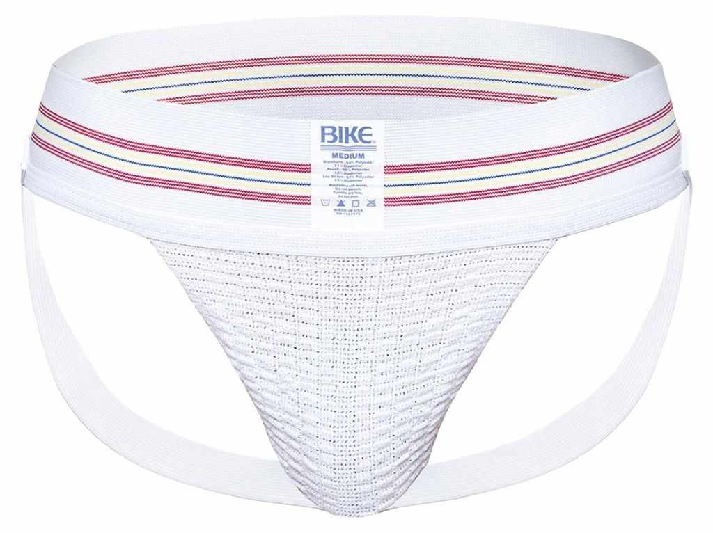 BIKE Original 3 Inch Jock White - 1x Größe M