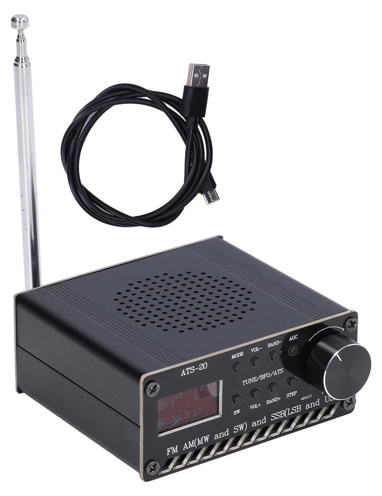 Odbiornik radiowy obsługujący wszystkie pasma: DSP, FM, AM, Zdjęcie produktu 