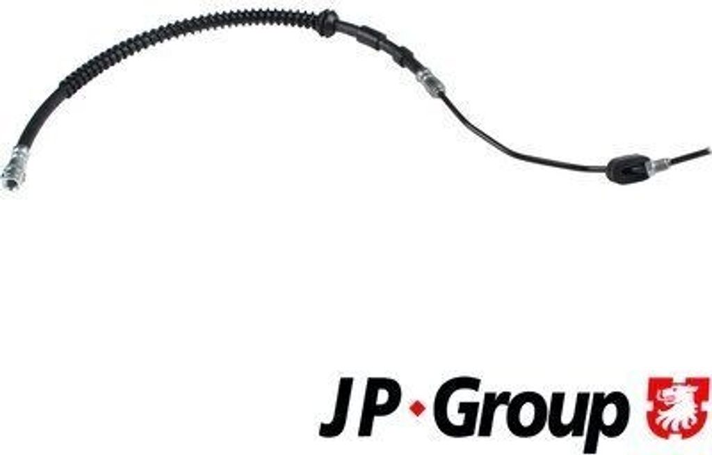 JP GROUP 1161607380 Bremsschlauch Vorne Rechts für VW Touareg (7P5, 7P6) für PORSCHE Cayenne (92A)