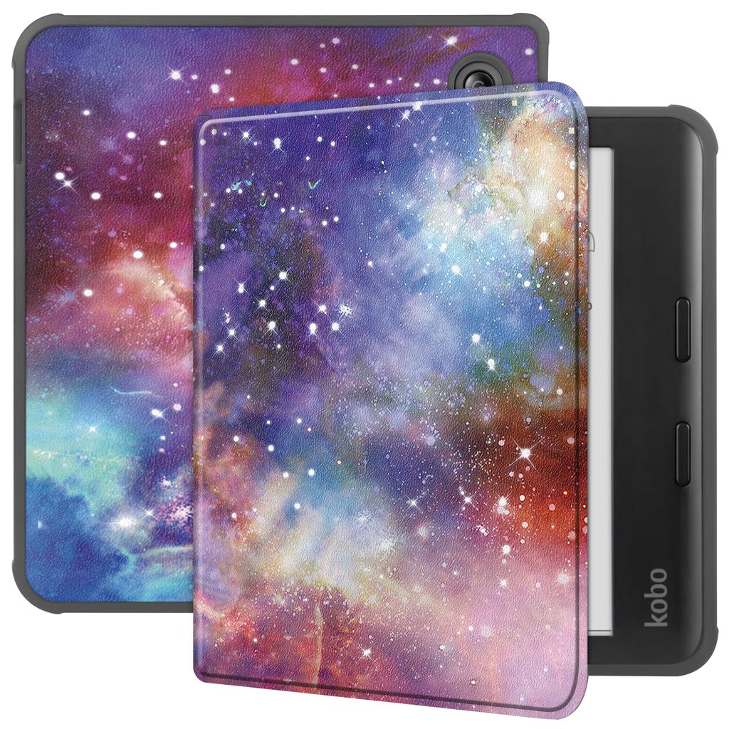 Cover für Kobo Libra 2 Libra Color 2024 Tolino Vision Color 7 Zoll Zoll Tablethülle Schlank mit Standfunktion und Auto Sleep/Wake Funktion