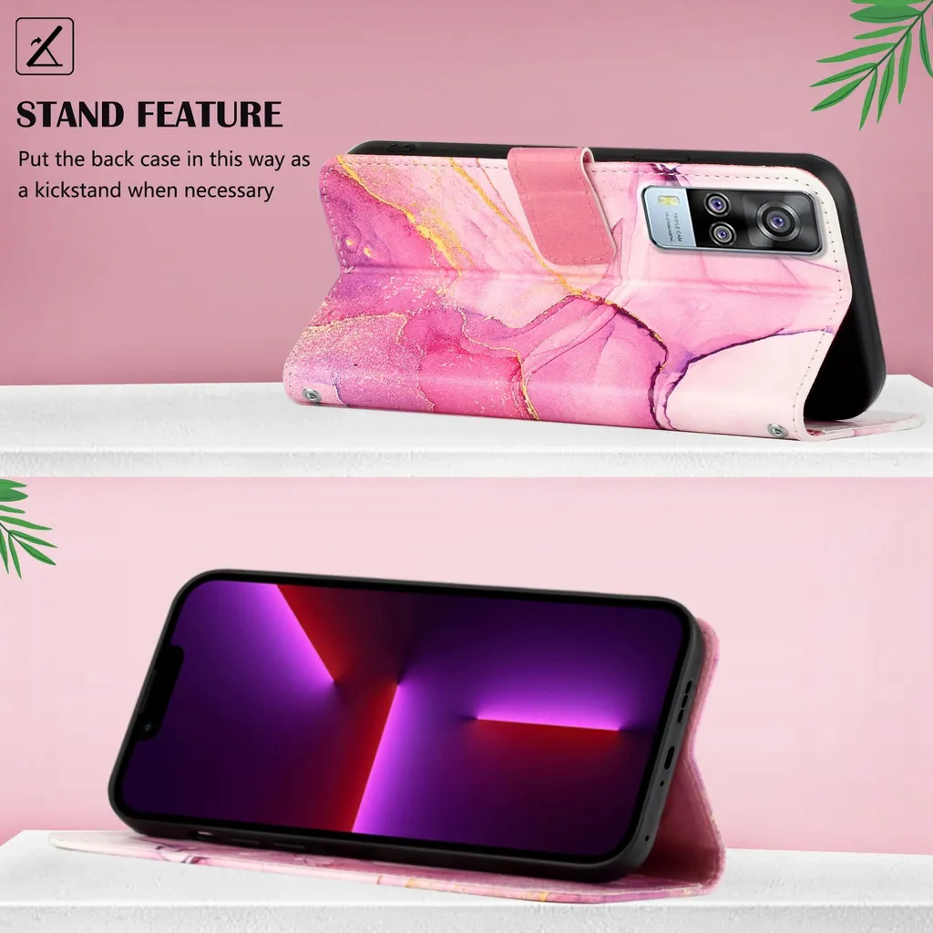 TIANCI Case for vivo Y51 2020/Y31, Skin Texture is Non-Slip and