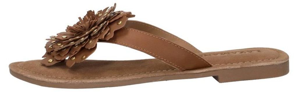 Lazamani Nomi  Teenslippers - Cognac - Maat 40 Image du produit 
