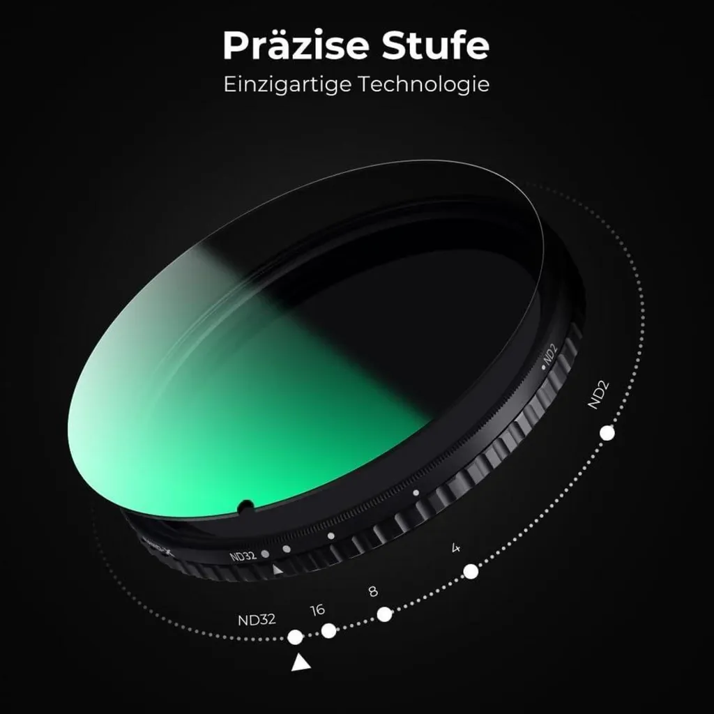 Filtre Variable ND2-32 82mm Nano-X avec Verre Optique Multi-Couches - 4