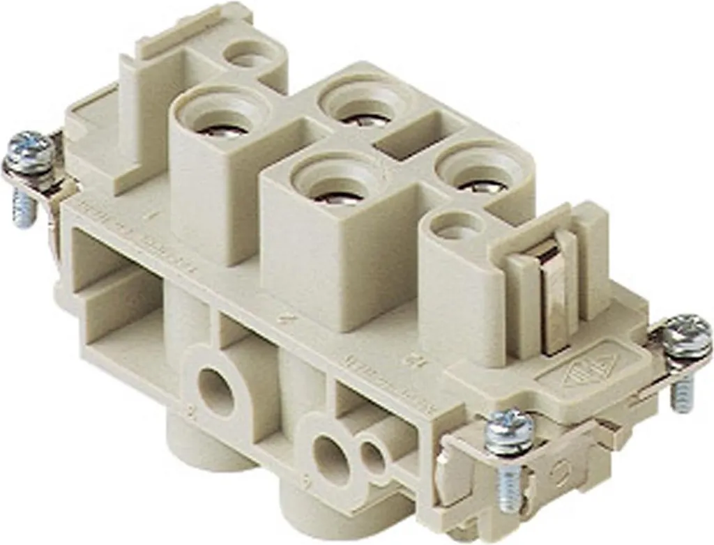 Connecteur femelle Ilme CXF 4/2 à visser - 6 pôles 80A 400V - CXF42