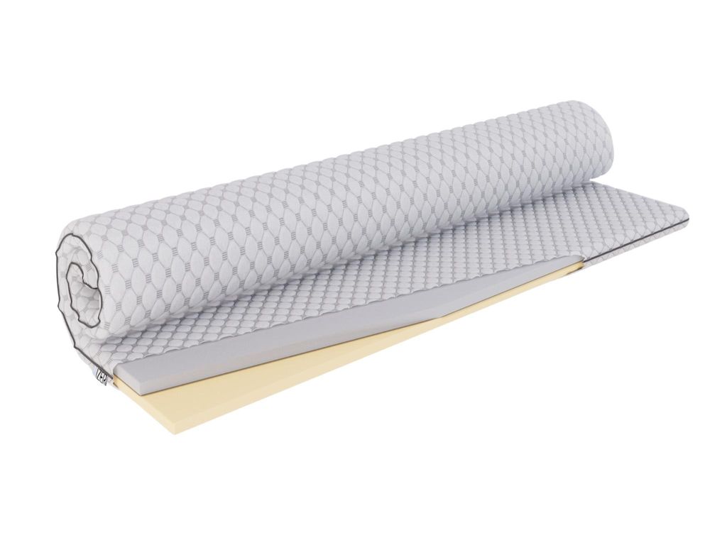 Topper 6cm Matratze mit Visco- und HR-Schaum-Auflage