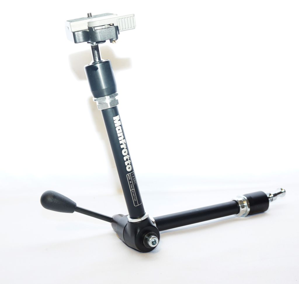 Manfrotto 143RC Magic Arm with Quick Plate, Schwarz, 49 cm, 1,09 kg