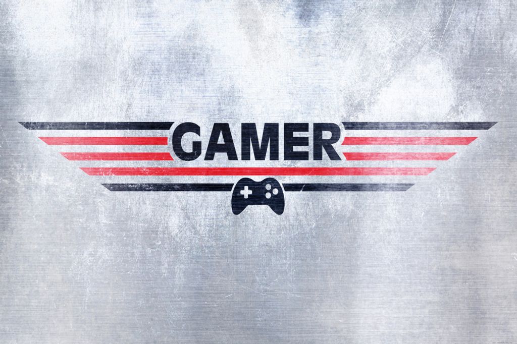 Gaming Kunstdruck Bild - Gamer (80 x 120 cm)