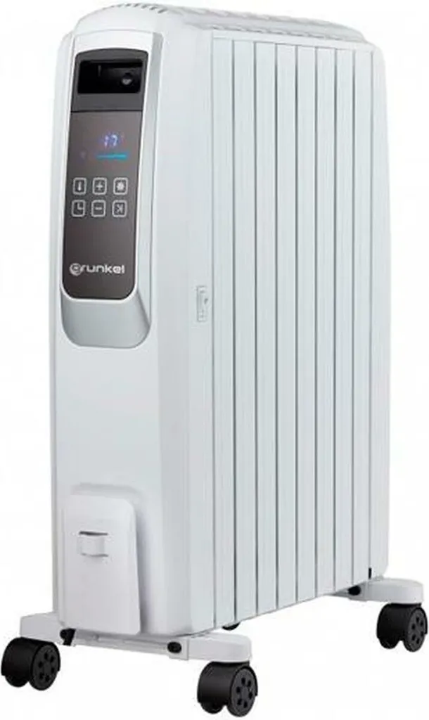 Radiateur huile numérique 8 éléments avec thermostat programmable - 5