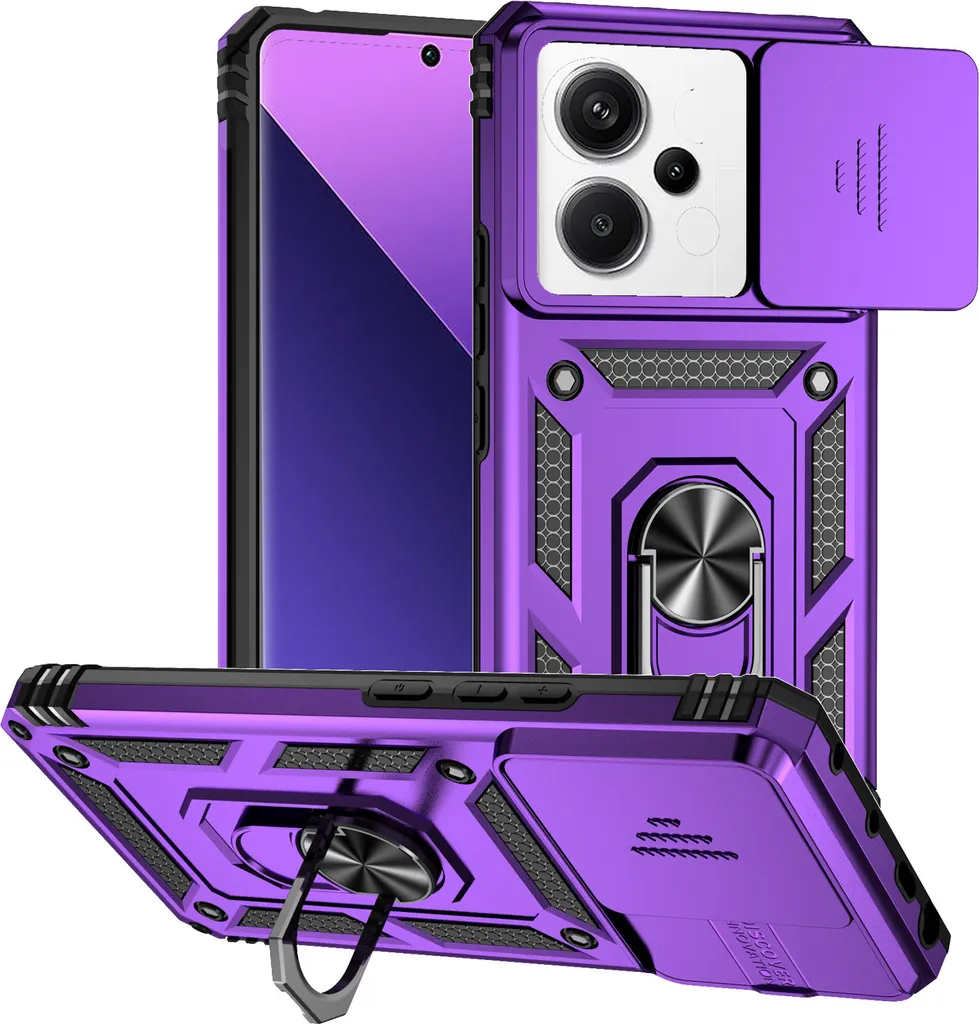 Custodia Viola Redmi Note 13 Pro 5G: Stile Urbano e Protezione Top