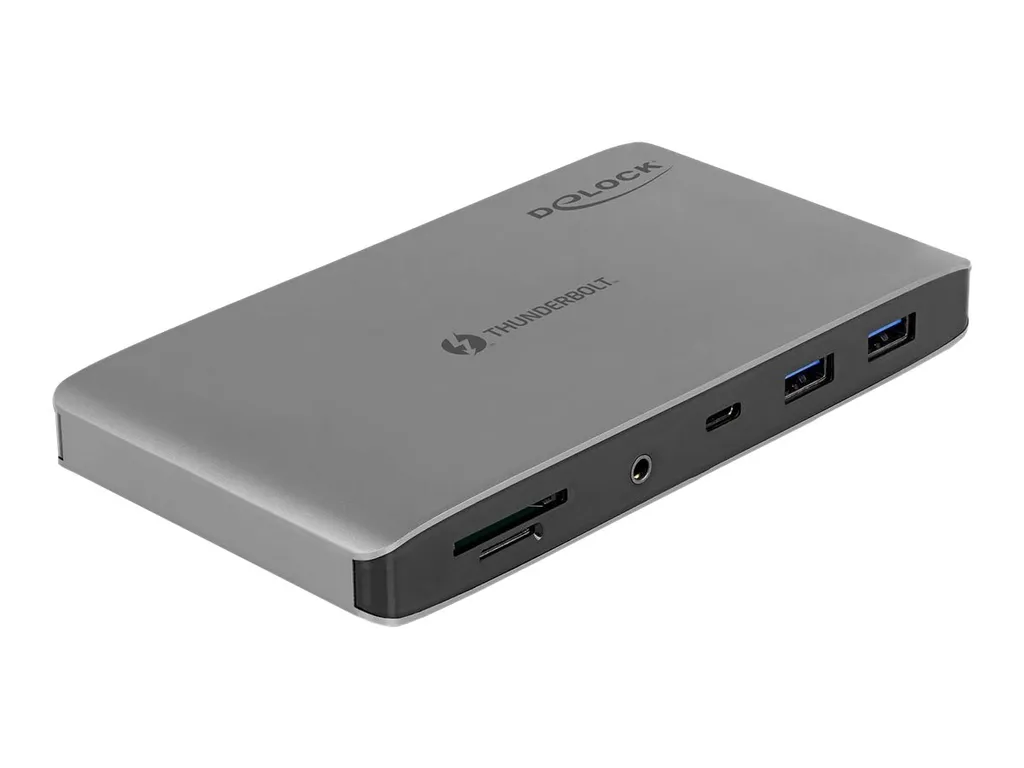 Station d'accueil DeLOCK 87777 Thunderbolt 3 Dock 8K Dual DisplayPort