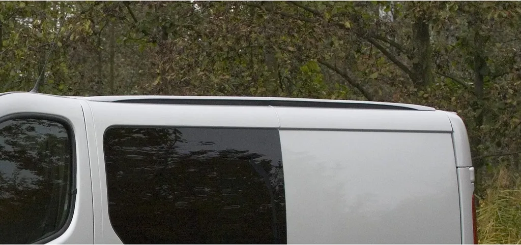 Set 2 Barre Tetto Opel Vivaro 2001-2014 Railing Poliuretano L1H1