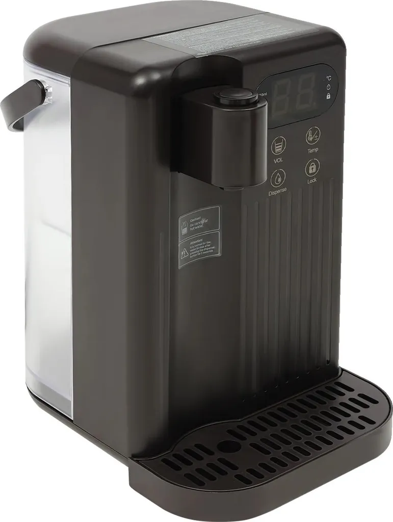 Erogatore Acqua Professionale Nero - Touch 12 Temp per Ufficio