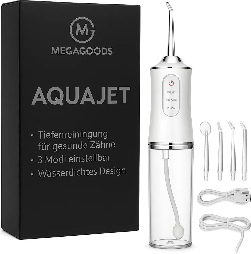 Hydropulseur sans fil - 3 Modes 4 Jets USB - Voyage et Maison - Pro