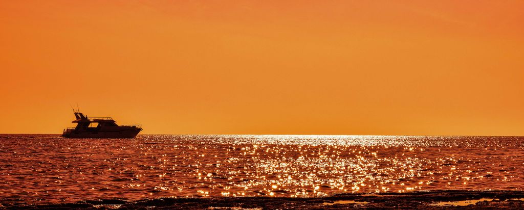 hansepuzzle 38119 - Sonnenuntergang Panorama-Puzzle 2000 Teile | Reisen Puzzle, 2028 Teile, Reisen, 60,0 x 46,0cm mit hochwertiger Aufbewahrung, Ka...